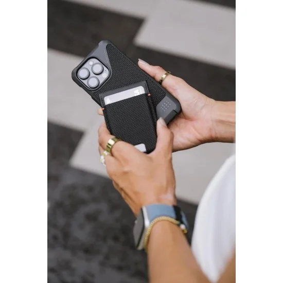 Uag Metropolis Wallet Kevlar Stand - Black